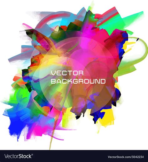 Oil painting background Royalty Free Vector Image