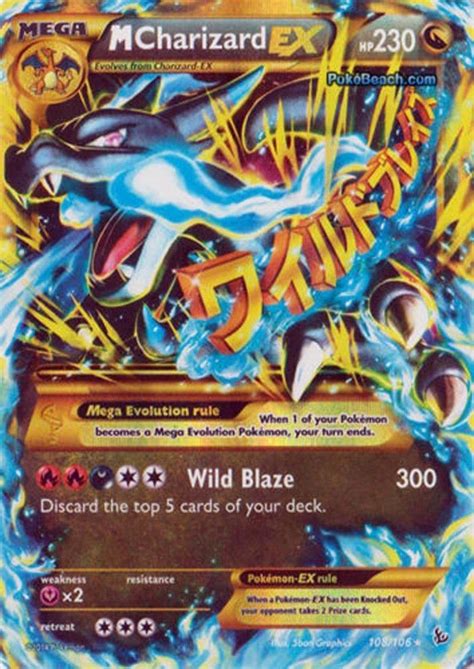 M Charizard Ex Pokemon Xy Flashfire Mega Secret Rare Card