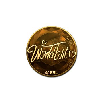 Steam Community Market Listings For Sticker WorldEdit Gold