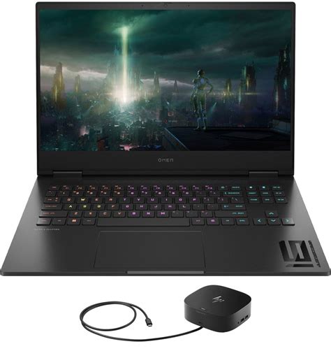 HP OMEN 16 Xf00 Gaming Entertainment Laptop AMD Ryzen 9 7940HS 8 Core