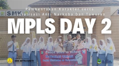 Mpls Day Pembentukan Karakter Serta Sosialisasi Anti Narkoba Dan