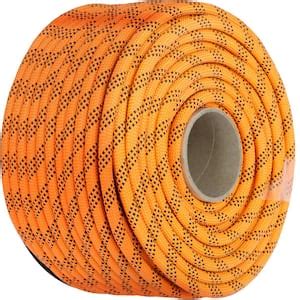 Rope King 5 8 In X 140 Ft Solid Braided Poly Rope Green And White SBP