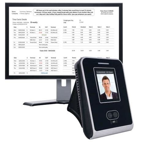 Clocking In Machines Time Systems Uk Biometric Time Recorders