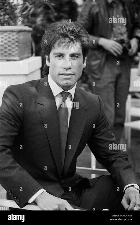 Actor John Travolta Black And White Stock Photos And Images Alamy