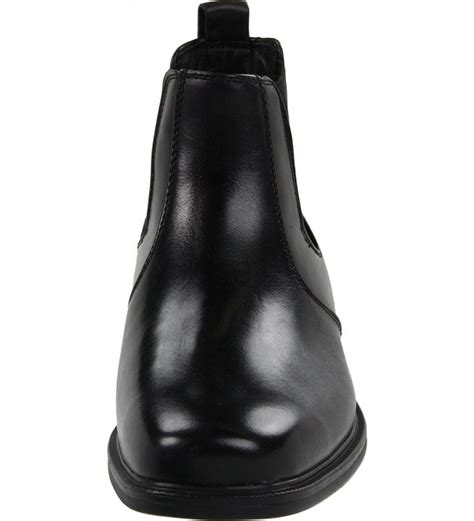 Mens Chelsea Dress Boot Black Cr114of628d