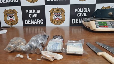 Traficante Preso Ap S Pol Cia Civil Estourar Boca De Fumo Na Regi O