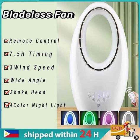 Bladeless Electric Inverter Remote Control Stand Fans Household