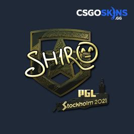 Sticker Sh Ro Gold Stockholm Csgoskins Gg