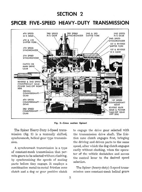 1958 Chevrolet 5 Speed Truck Transmissions