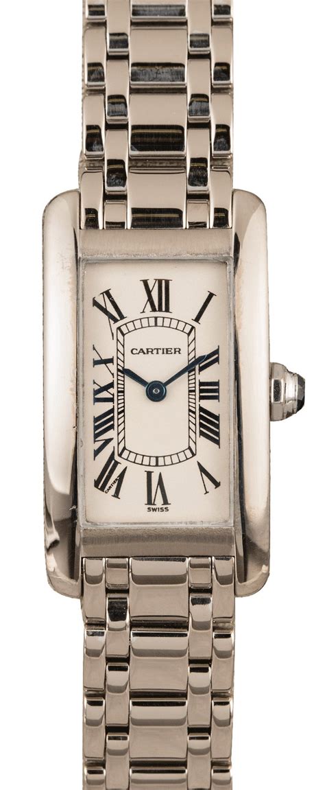 Buy Used Cartier Tank Americaine 1713 Bobs Watches Sku 130230