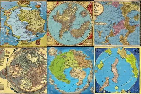 Map Of Hyperborea Stable Diffusion