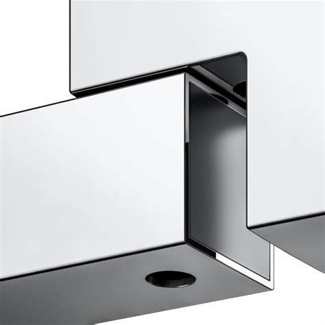 Keuco Edition Square Towel Bar Can Be Swivelled Chrome