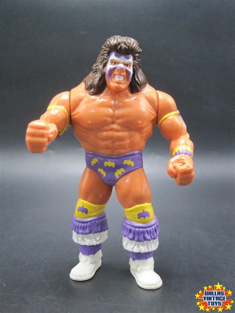 Hasbro Wwf Series Ultimate Warrior With Warrior Wham A