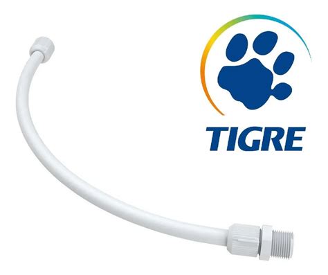 Engate Flex Vel Pvc Tigre Cm Polegada Para Gua Fria Mercadolivre