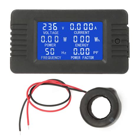 Pzem Ac Current Voltage Amperage Power Energy Panel Meter Lcd