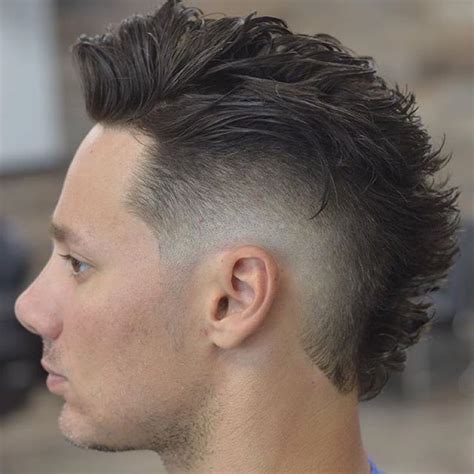 top  mohawk fade hairstyles  men