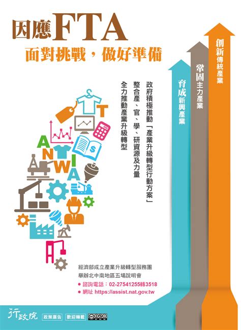 2014 12 10 協助行政院新聞傳播處宣導「因應fta，面對挑戰做好準備」 臺中區農業改良場