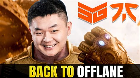 Midone Is Back To Offlane Smg Vs Fnatic Bts Pro Series 12 Youtube