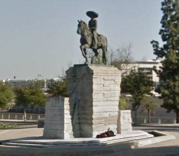 Statue of Emiliano Zapata - Los Angeles, California