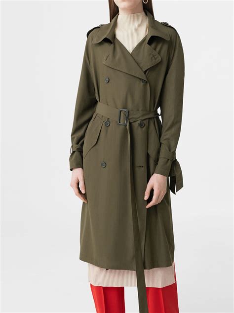 Trench Coat Khaki Green Mango Jackets Superbalist