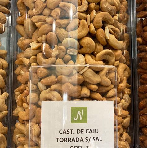 Castanha De Caju Torrada Sem Sal A Granel 100g Nuttrindo