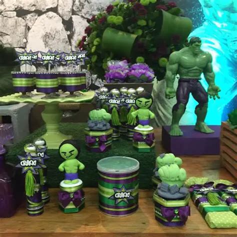 Ideias Para Fazer Uma Festa Infantil Do Hulk