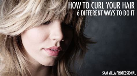 How To Curl Your Hair Different Ways To Do It Bangstyle How To