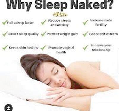 Health Benefits Of Sleeping Naked Tribune Online