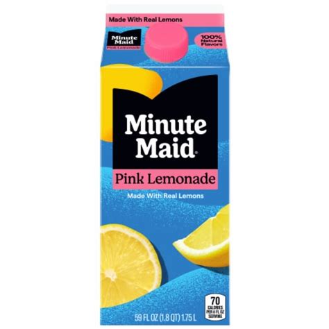 Minute Maid Pink Lemonade Fruit Drink 59 Fl Oz Food 4 Less