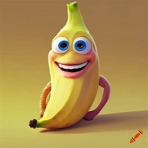 Smiling Banana Disney Pixar