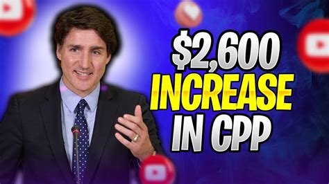 TRUDEAU JUST CAME UP WITH NEW BILL 2600 OFICIALLY INCREASE IN CPP