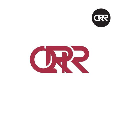 qrr logo letter monogram design  vector art  vecteezy