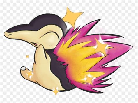 Shiny Gen 2 Cyndaquil, HD Png Download - 801x550(#1573733) - PngFind