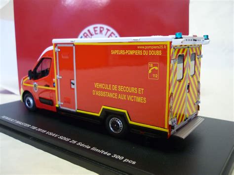 Renault Master Tib Vsav Sdis Doubs Pompiers Alerte