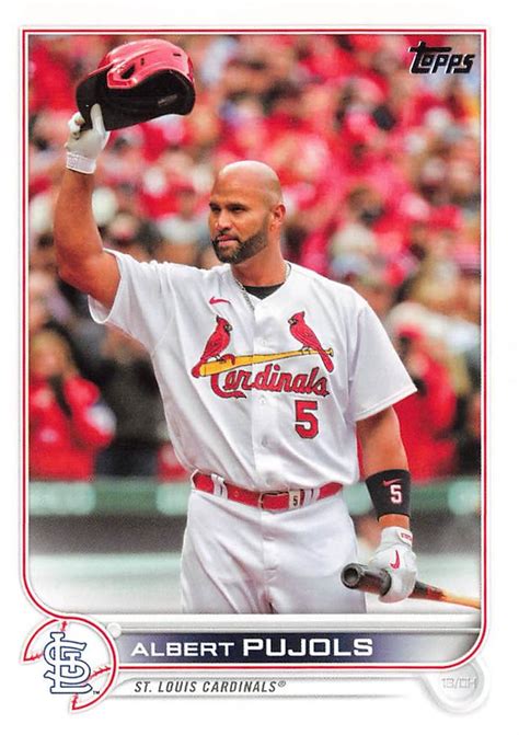 2022 Topps Update Us300 Albert Pujols Trading Card Database