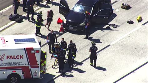 580 Oakland Shooting 4 Injured In Shooting On Interstate 580 In