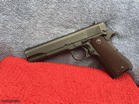 Original Rare Ww2 Colt 1911a1 Commercial Military For Sale