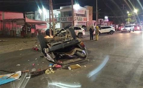 Choque en Culiacán deja un hombre herido y daños por varios miles de