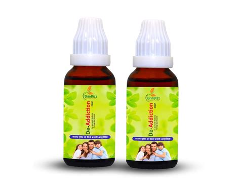 Buy GRINBIZZ De Addiction Drop 100 Ayurvedic Herbal Treatment To Quit