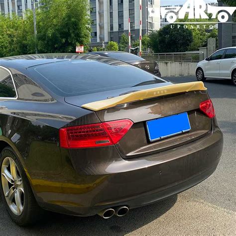 Audi A5 B8 8T Coupe 2007-2013 R Style Rear Boot Spoiler-Changzhou ...