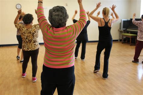 Seniors At Zumba The Unity Council