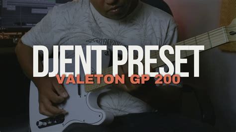 Valeton GP 200 DJENT Preset Drop C YouTube