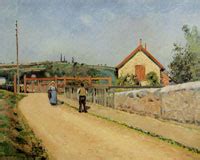 Camille Pissarro Gisors New Quarter