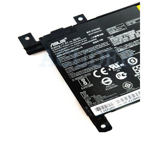 Pin dùng cho Laptop Asus VivoBook X556 X556U Type C21N1509 Đế Tản