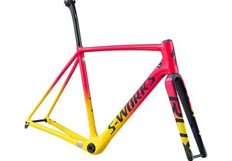 Specialized SWorks Crux Cyclocross Frame 2020 Golden Yellow Pink Black