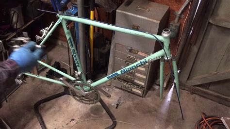 1984 Bianchi Professional Vintage Steel Rebuild Part 5 Youtube