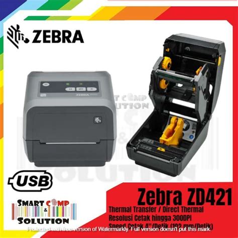 Jual Printer Label Barcode Zebra ZD 421 300Dpi ZD421 ZD 421CN ZD