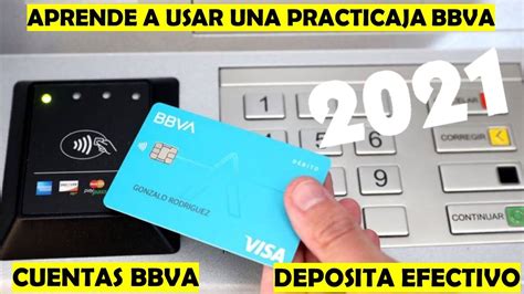 Cómo depositar en efectivo a tu cuenta BBVA en una Practicaja BBVA