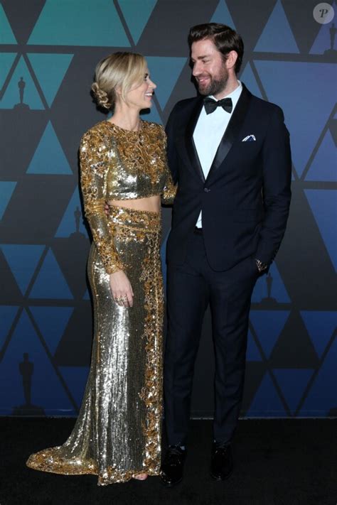 Photo Emily Blunt Et Son Mari John Krasinski Me Soir E Annuelle