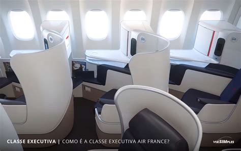 Como A Classe Executiva Air France Voe Simples